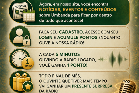 MAIS UMA NOVIDADE NA RÁDIO RAÍZES DA EVOLUÇÃO!